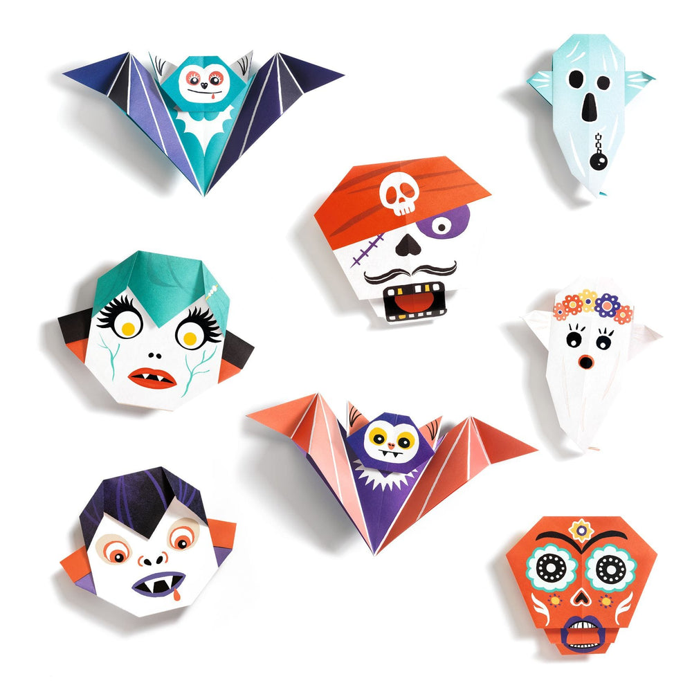 Djeco | Origami per bambini fosforescente, Brividi DJ08780