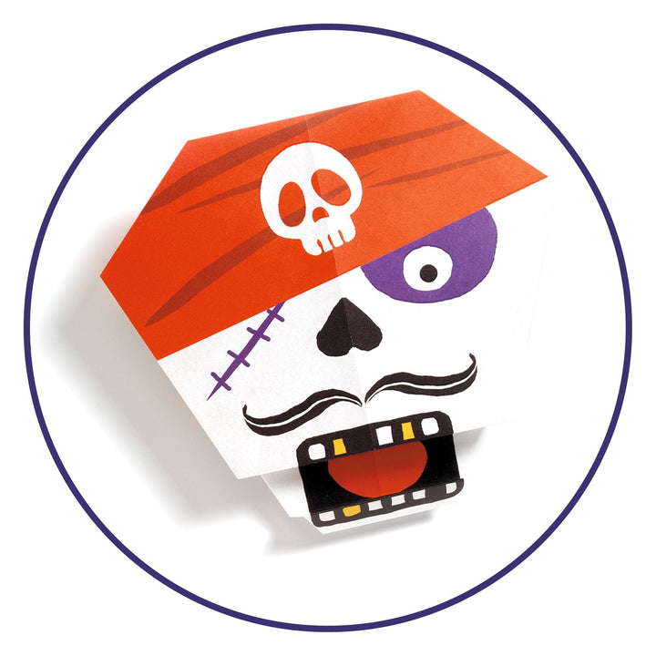 Djeco | Origami per bambini fosforescente, Brividi DJ08780