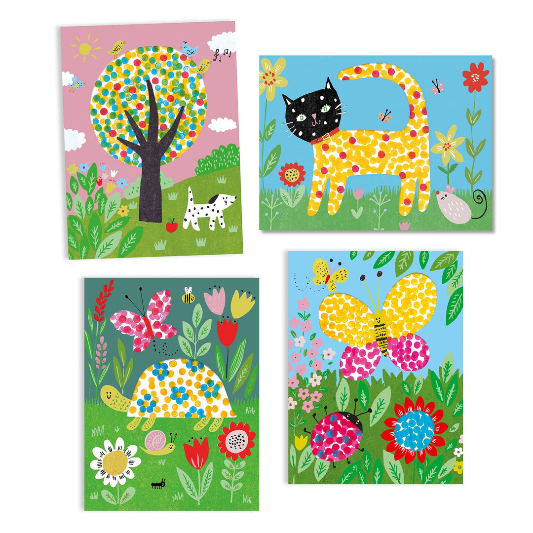 Djeco | Primo Kit Colorare con i Pois / Small Dots, 18 mesi + DJ09887