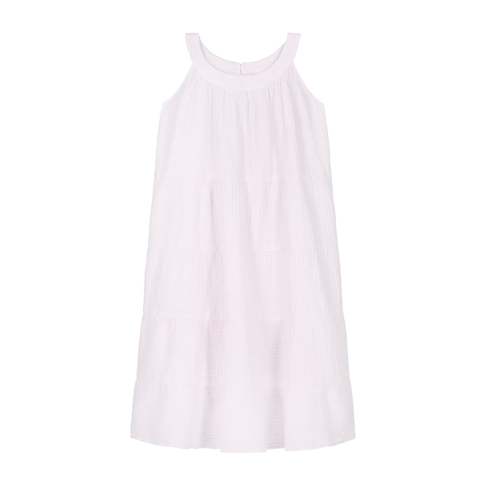 Daily Brat | Abito in mussola di cotone soft pink