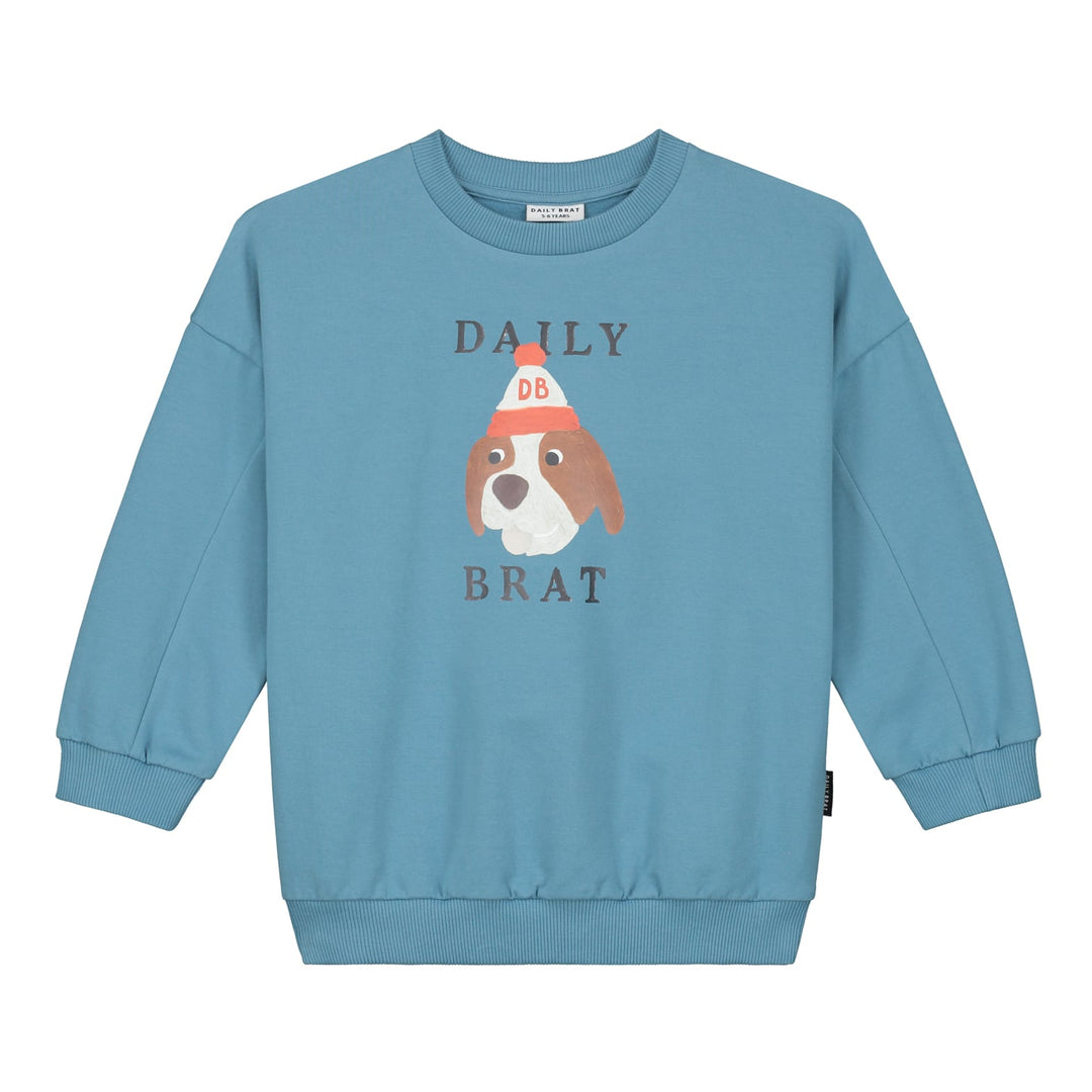 Daily Brat | Felpa calda cotone bio Quirky Dog, Bambini