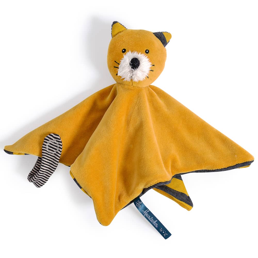 DouDou porta Ciuccio Gatto Lulu, Les Moustaches | Moulin Roty 666016