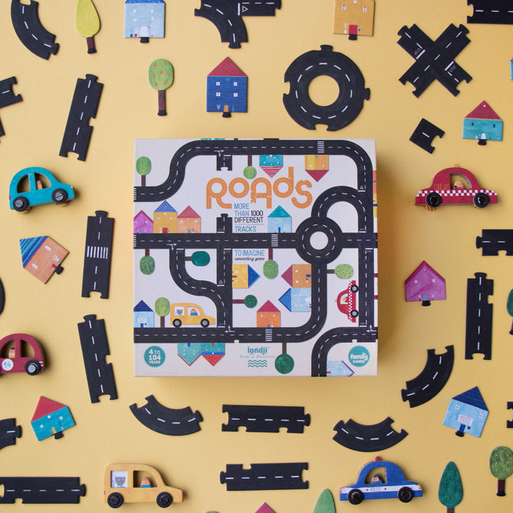Gioco e Puzzle Strade e Macchine - Roads 136pz, 4 Anni + | Londji