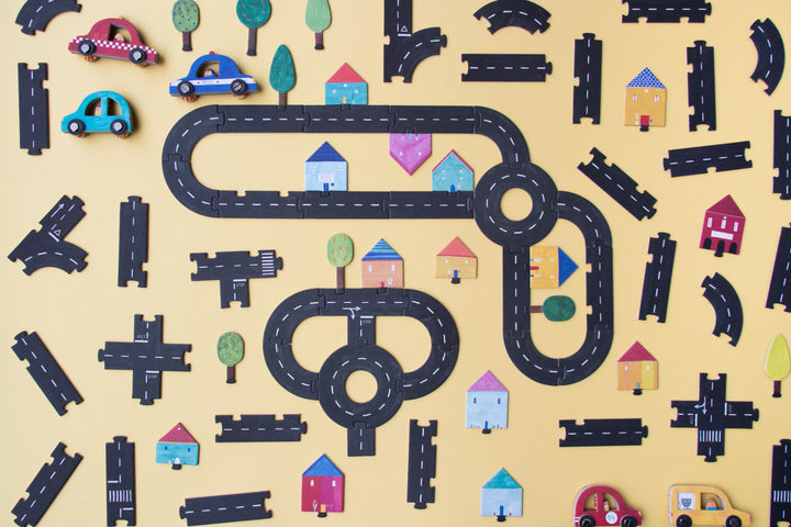 Gioco e Puzzle Strade e Macchine - Roads 136pz, 4 Anni + | Londji