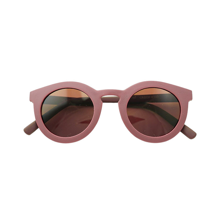 Grech&Co | Occhiali da sole flessibili UV400, Classic Bambino Mallow