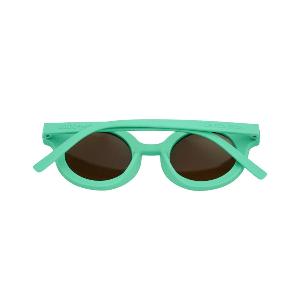 Grech&Co | Occhiali da sole flessibili UV400, Round Bambini Jade