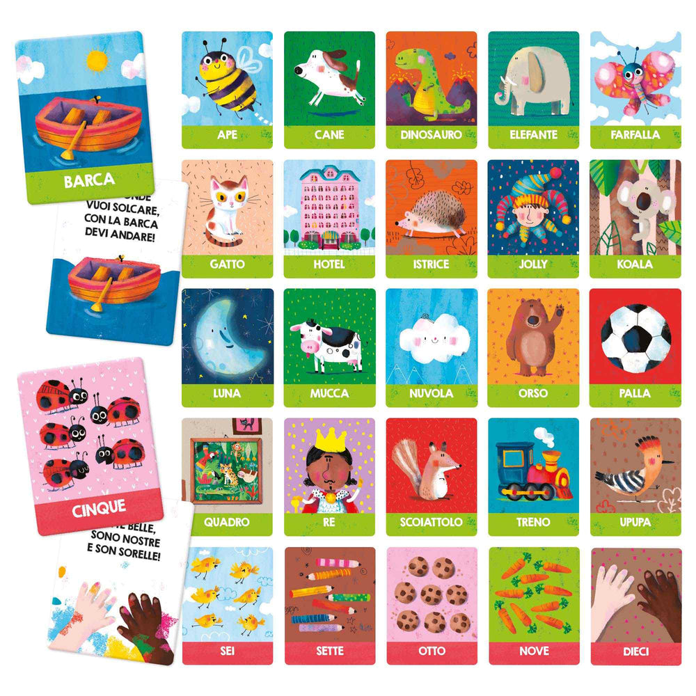 Headu | Flashcards Montessori Prime Scoperte, 1-4 anni