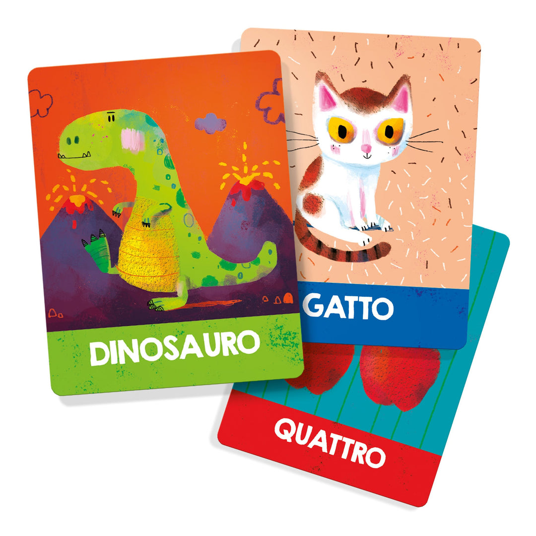Gioco Card Prime Scoperte Montessori Headu 1-4 anni cards tattili