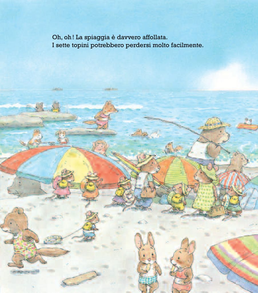 Libro La famiglia topini va al mare