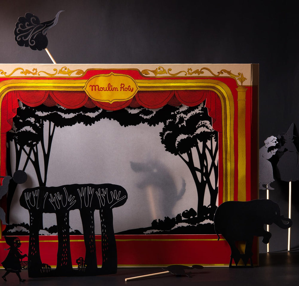 Teatro delle Ombre della sera in Cartone con Sagome Cenerentola | Moulin Roty 711000