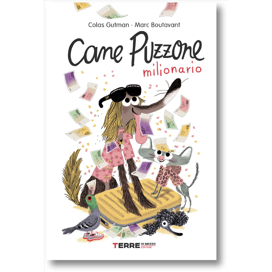 Libro Cane Puzzone Milionario in Italiano | C. Gutman, M. Boutavant