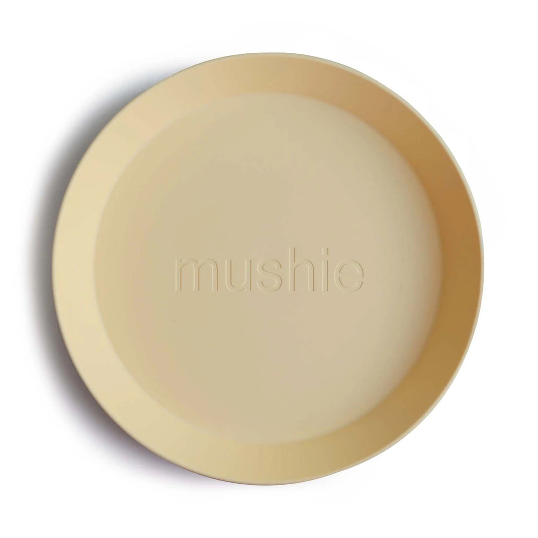 Mushie | Set 2 Piatti per Bambini, Dinner Plate Round