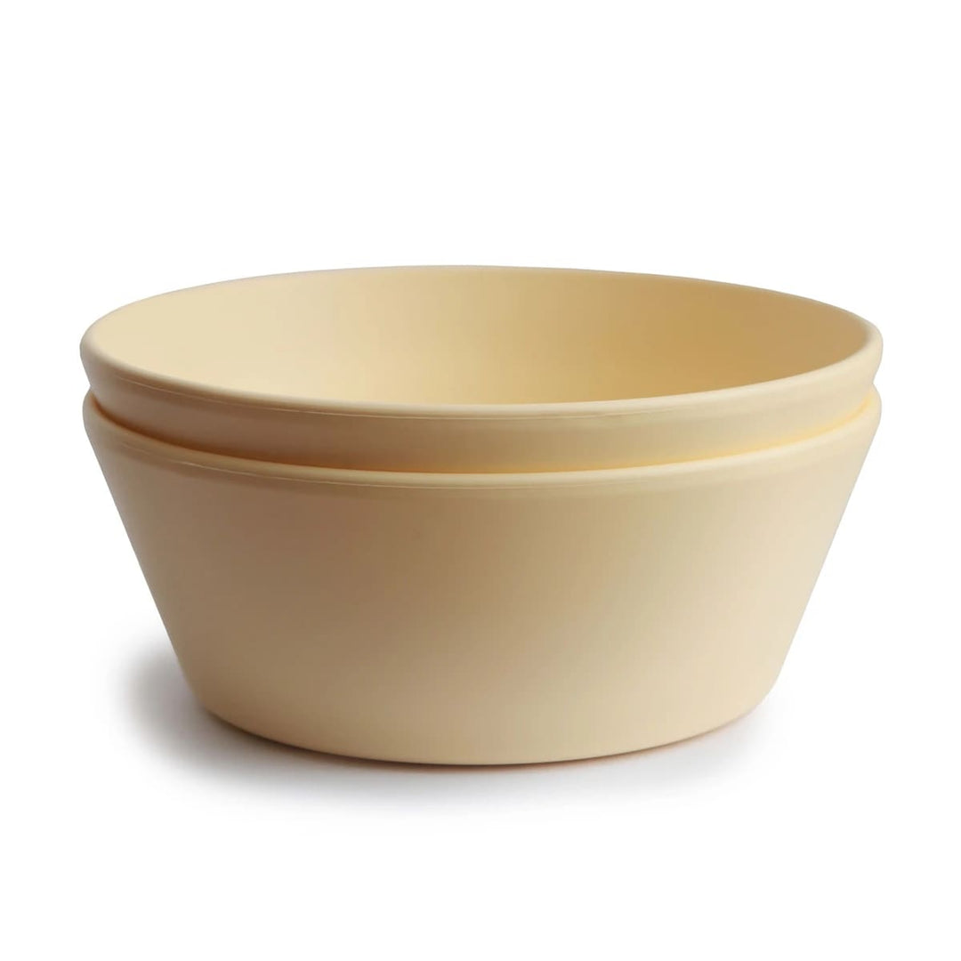 Mushie | Set 2 Ciotole per Bambini Round Bowl