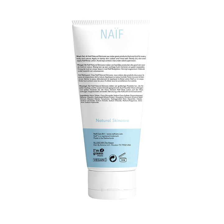 Naïf Gel Detergente Naturale per bambini | Cleansing wash gel baby