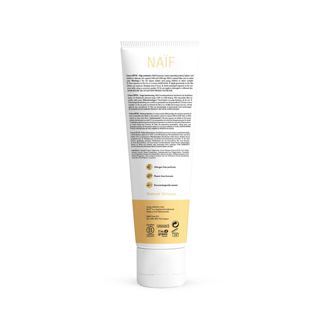 Naïf | Crema Solare Naturale per bambini SPF30, 100ml