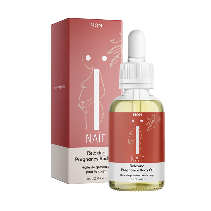 Naïf Gravidanza Olio Corpo Rilassante e Naturale | Pregnancy Body Oil