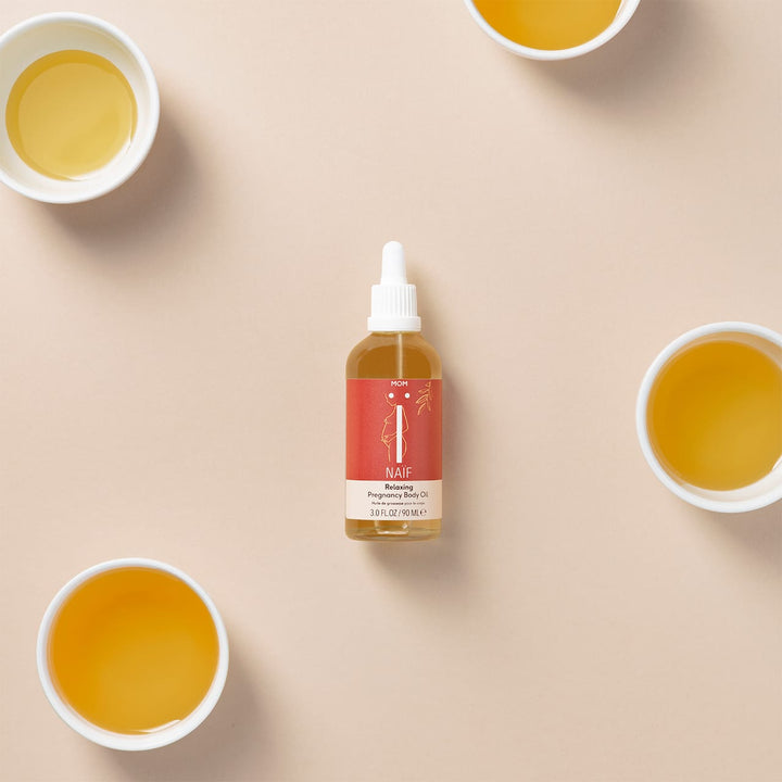 Naïf Gravidanza Olio Corpo Rilassante e Naturale | Pregnancy Body Oil