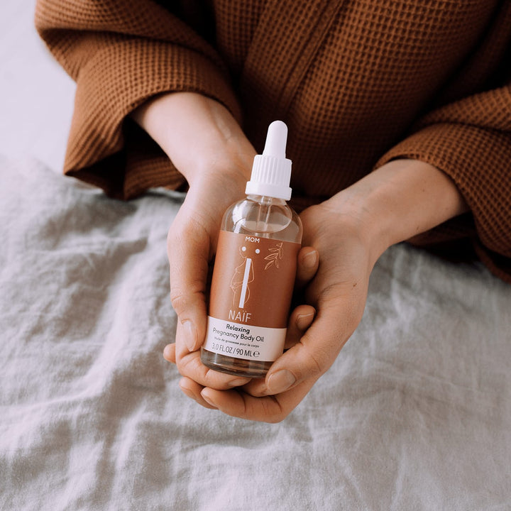Naïf Gravidanza Olio Corpo Rilassante e Naturale | Pregnancy Body Oil