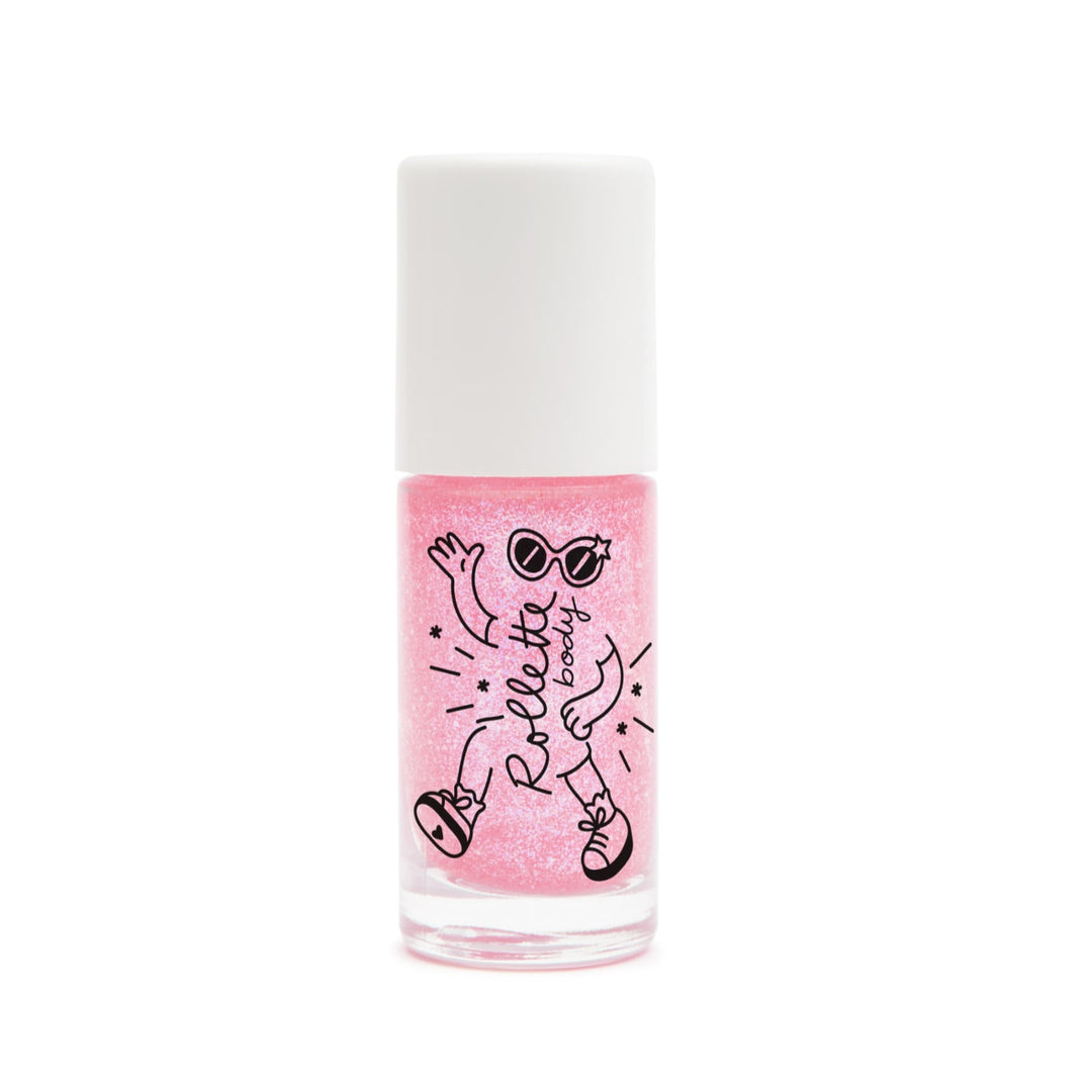 Rollette Corpo, Body Glitter Gel Profumo Lampone | Nailmatic