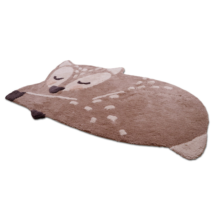 Tappeto per Bambini in Cotone Cervo 110x70 cm, Little Deer | Nattiot