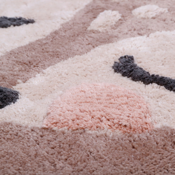 Tappeto per Bambini in Cotone Cervo 110x70 cm, Little Deer | Nattiot