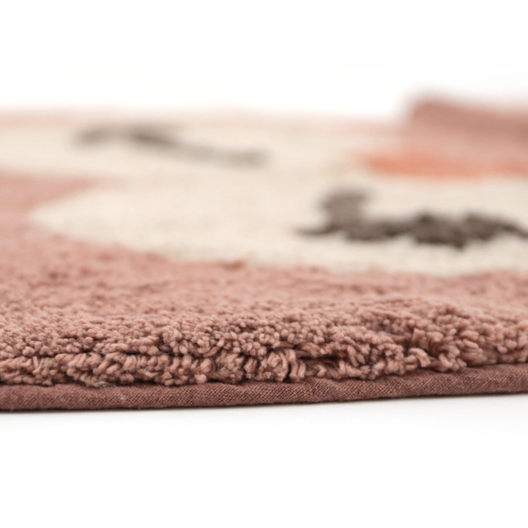 Nattiot | Tappeto in cotone Gufo 115x90 cm, Little pepa children’s rug