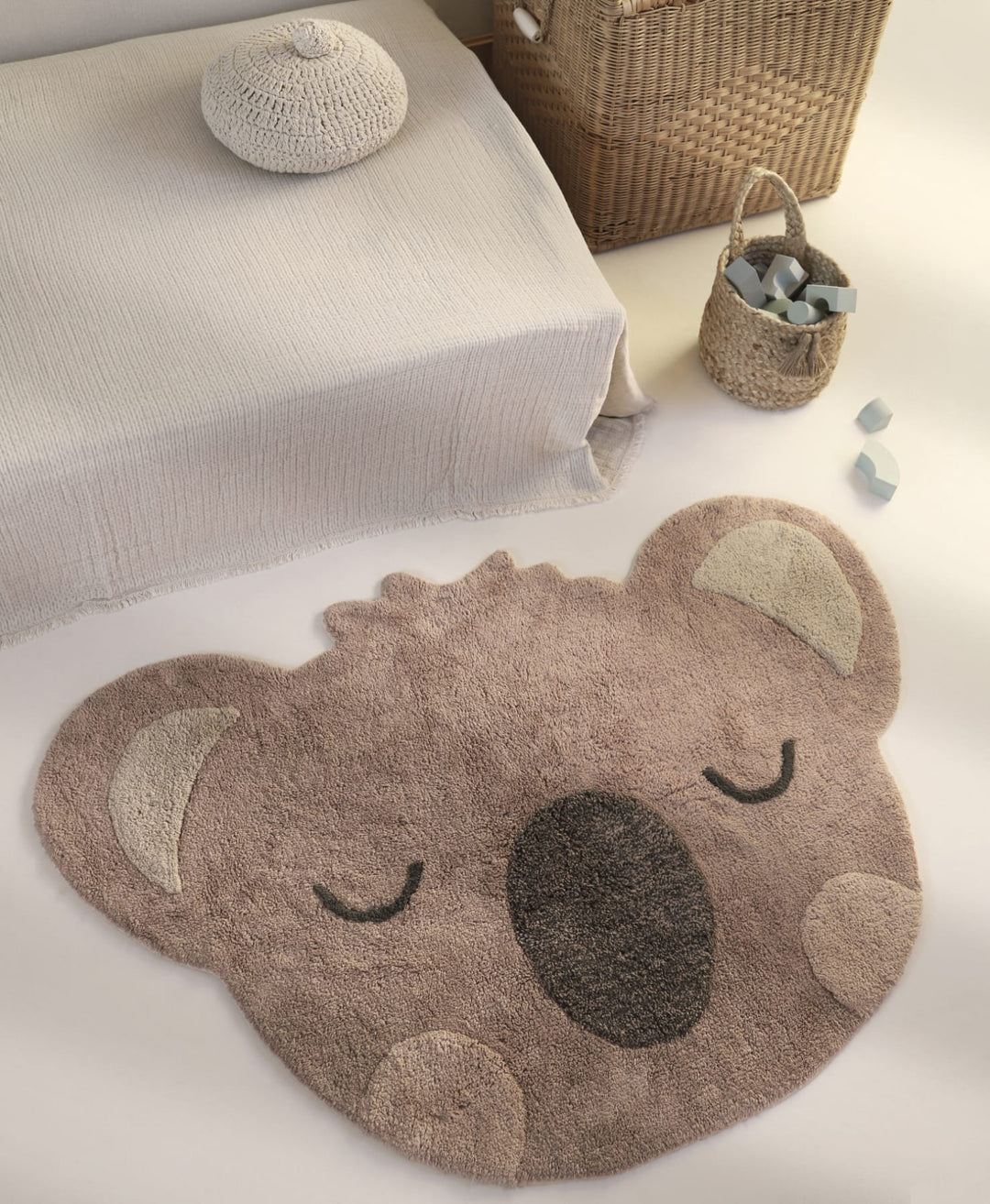 Nattiot | Tappeto in cotone Koala 120x80 cm, Little olsen rug