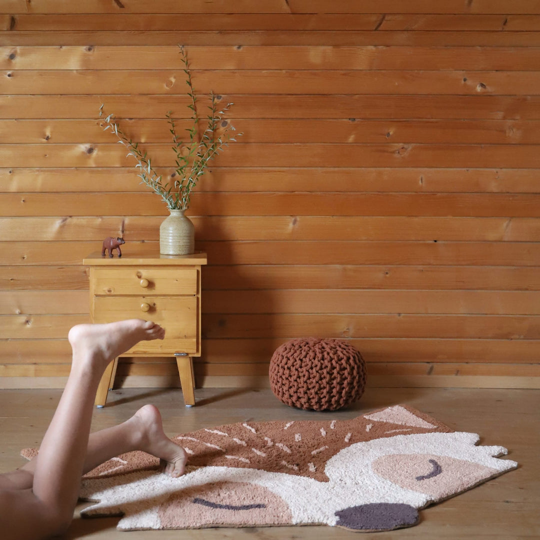 Nattiot | Tappeto in cotone Volpe 120x85 cm, Marlo children’s rug