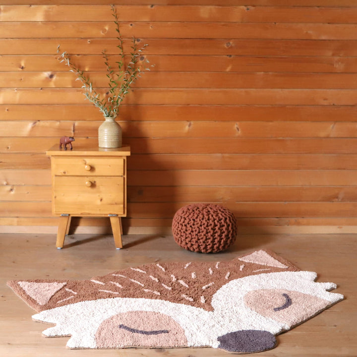 Nattiot | Tappeto in cotone Volpe 120x85 cm, Marlo children’s rug