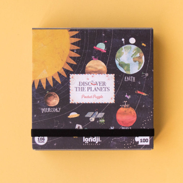 Puzzle Tascabile Pianeti - Discover the Planets 100pz 6/10 Anni Londji
