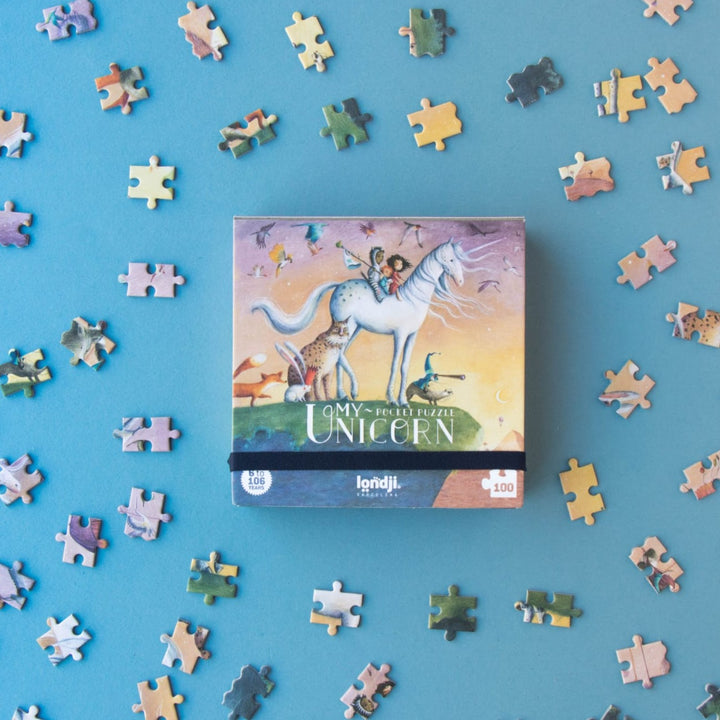 Puzzle Unicorno Tascabile - My Unicorn 100pz, 6/10 anni | Londji