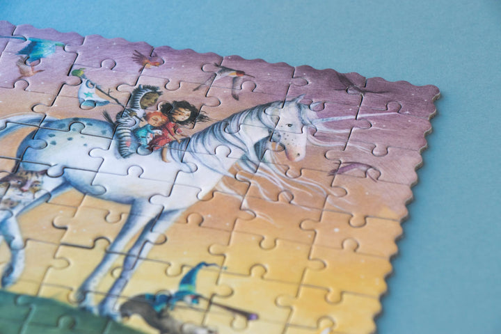 Puzzle Unicorno Tascabile - My Unicorn 100pz, 6/10 anni | Londji