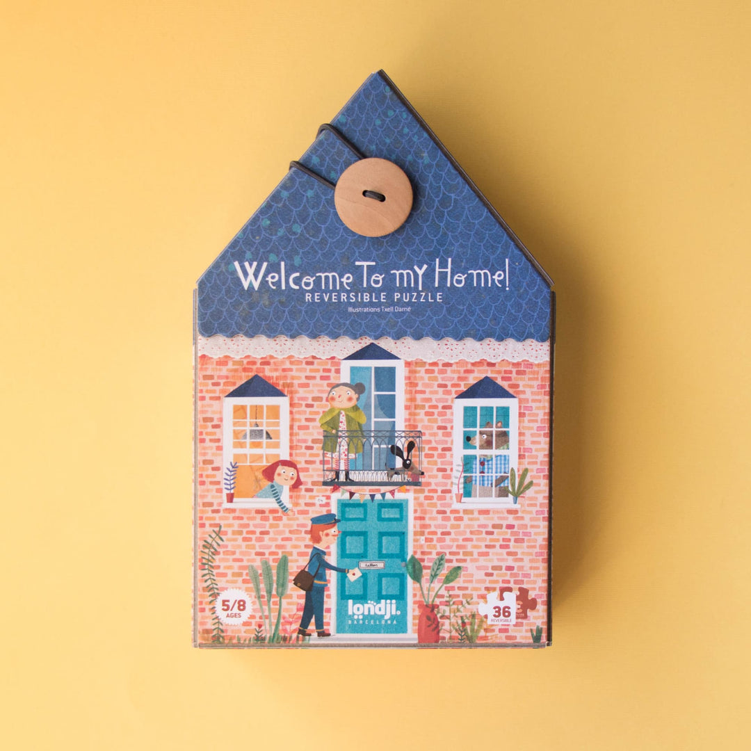 Londji | Puzzle reversibile Welcome to my Home, 36pz