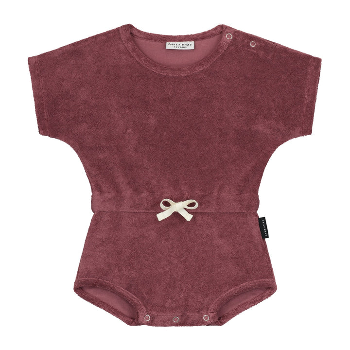 Daily Brat | Pagliaccetto in Spugna Cotone Bio Camille Rose Bambina