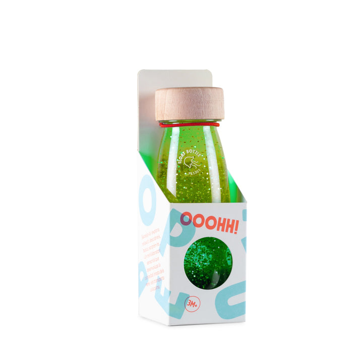 Petit Boum | Bottiglia Sensoriale per bambini Float Bottle Green