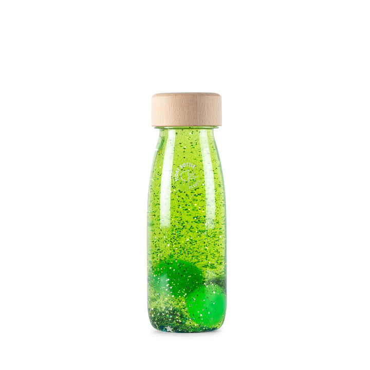 Petit Boum | Bottiglia Sensoriale per bambini Float Bottle Green