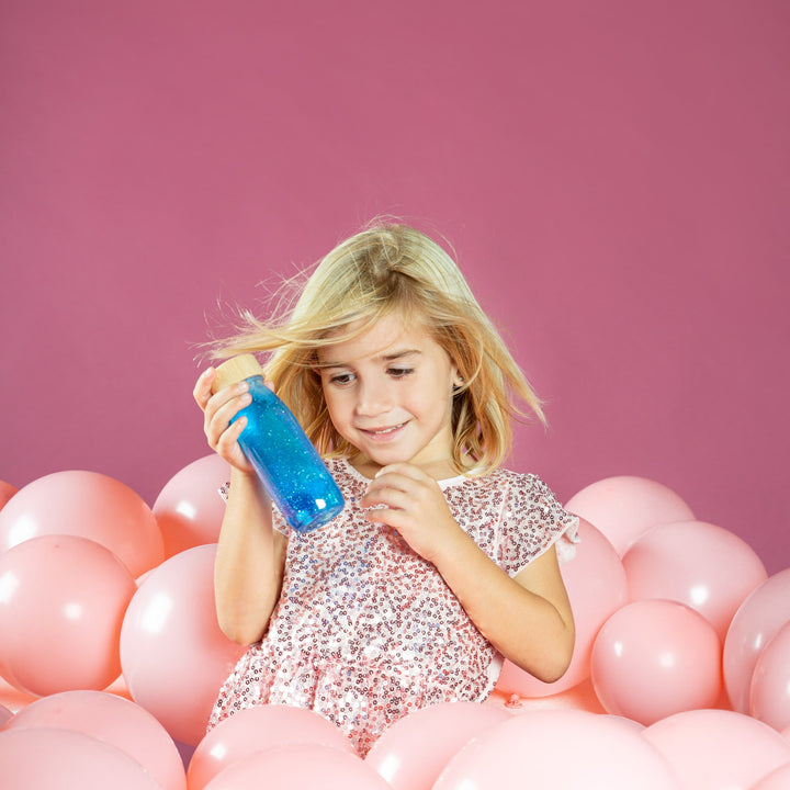 Petit Boum | Bottiglia Sensoriale per bambini Float Bottle Blue