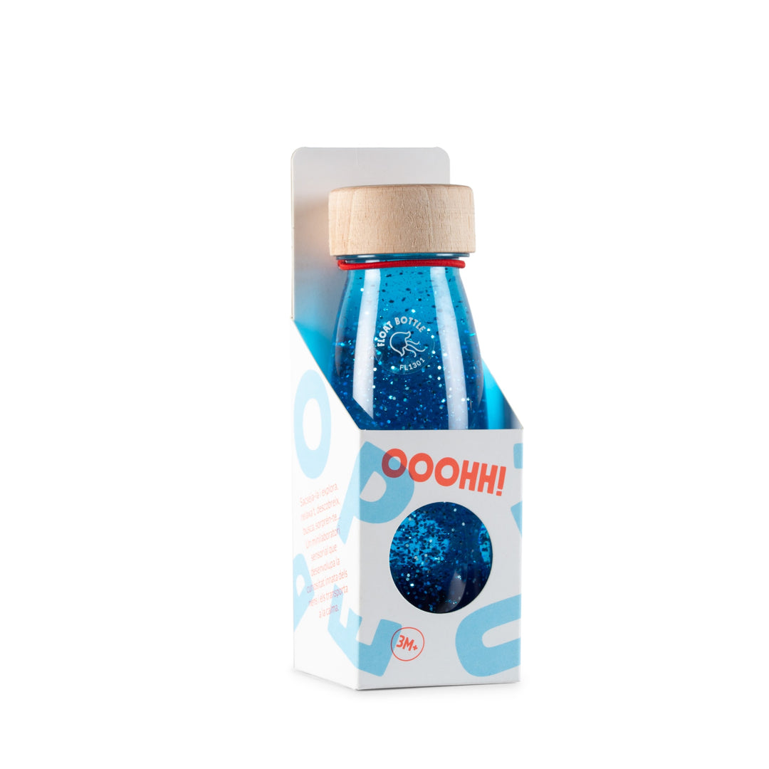 Petit Boum | Bottiglia Sensoriale per bambini Float Bottle Blue