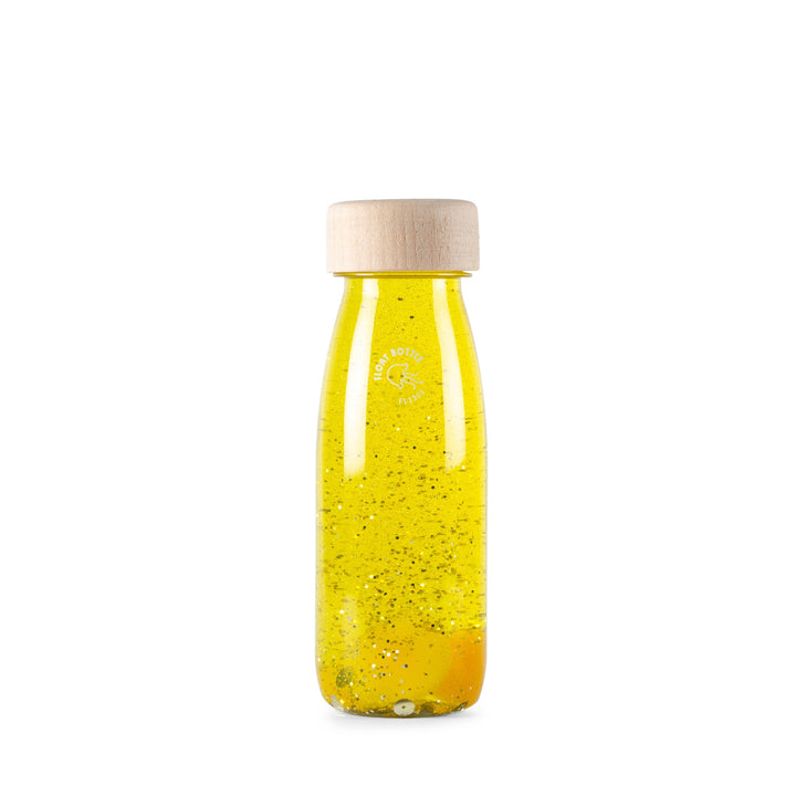 Petit Boum | Bottiglia Sensoriale per bambini Float Bottle Yellow