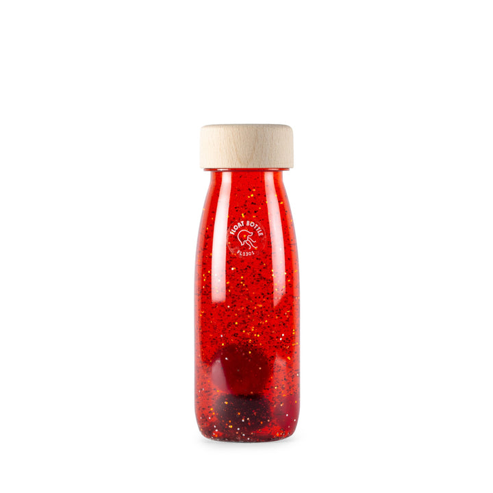 Petit Boum | Bottiglia Sensoriale per bambini Float Bottle Red