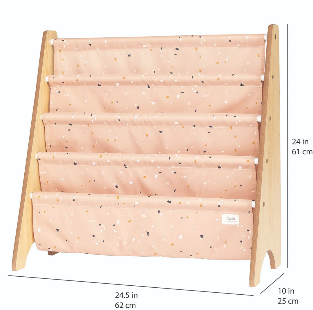 3 Sprouts | Libreria frontale Montessoriana bambini, Terrazzo argilla