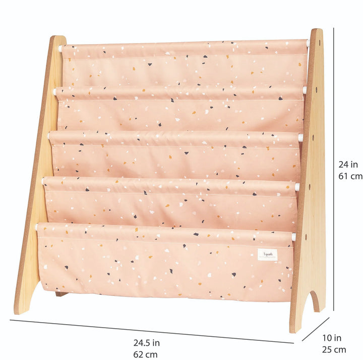 3 Sprouts | Libreria frontale Montessoriana bambini, Terrazzo argilla
