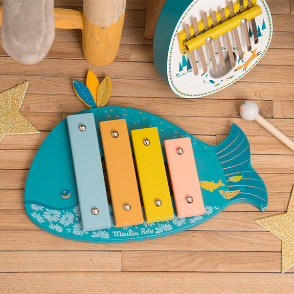 First Whale wooden xylophone
