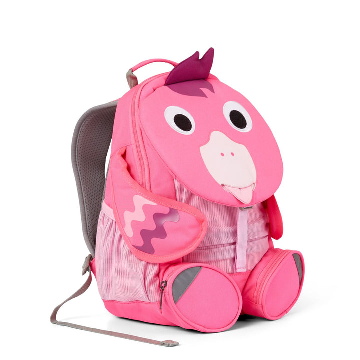 Zainetto Grande Neon Flamingo Fenicottero bambini 3-5 anni | Affenzahn