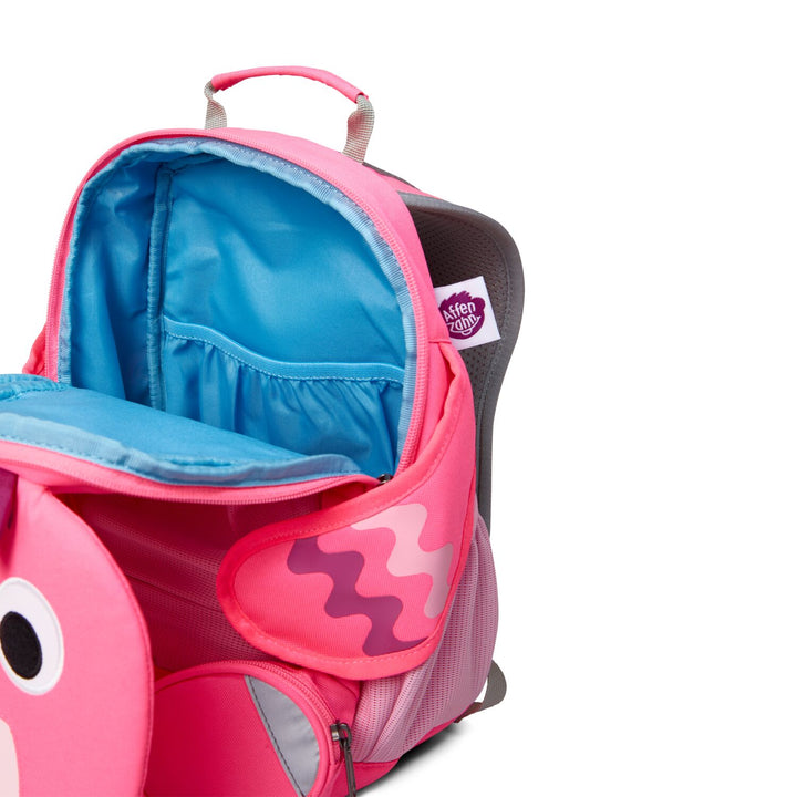 Zainetto Grande Neon Flamingo Fenicottero bambini 3-5 anni | Affenzahn