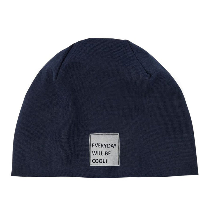 Berretto in Cotone Bio Blu Dark Sapphire | Bambini 6 mesi-4 anni