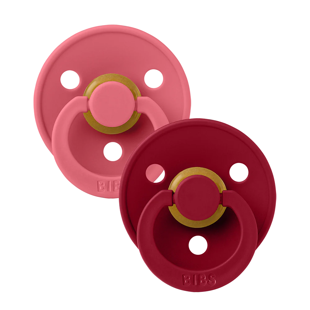 Bibs Set 2 Ciucci Colour Coral/Ruby, Gomma Naturale