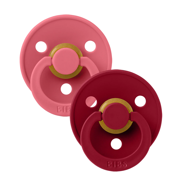 Bibs Set 2 Ciucci Colour Coral/Ruby, Gomma Naturale