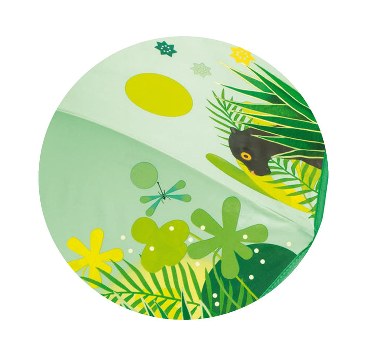 Ombrello per Bambini Verde Giungla Tropicale | Djeco DD04702