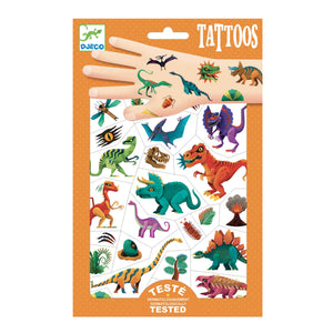 Dinosauri - 50 Tatuaggi Temporanei per bambini | Djeco